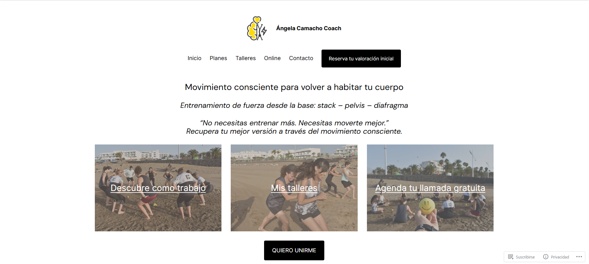 Ángela Camacho Coach