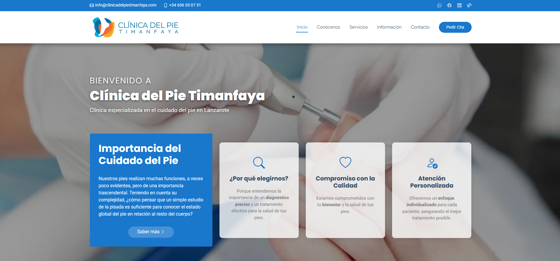 Clínica del Pie Timanfaya