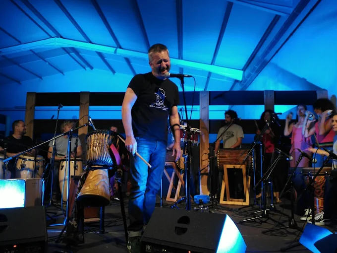 Taller de percusión en escenario (taller4)