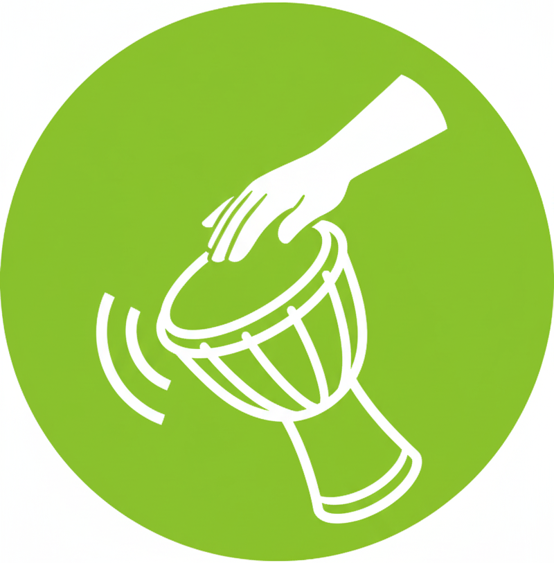 Taller de percusión con Karina